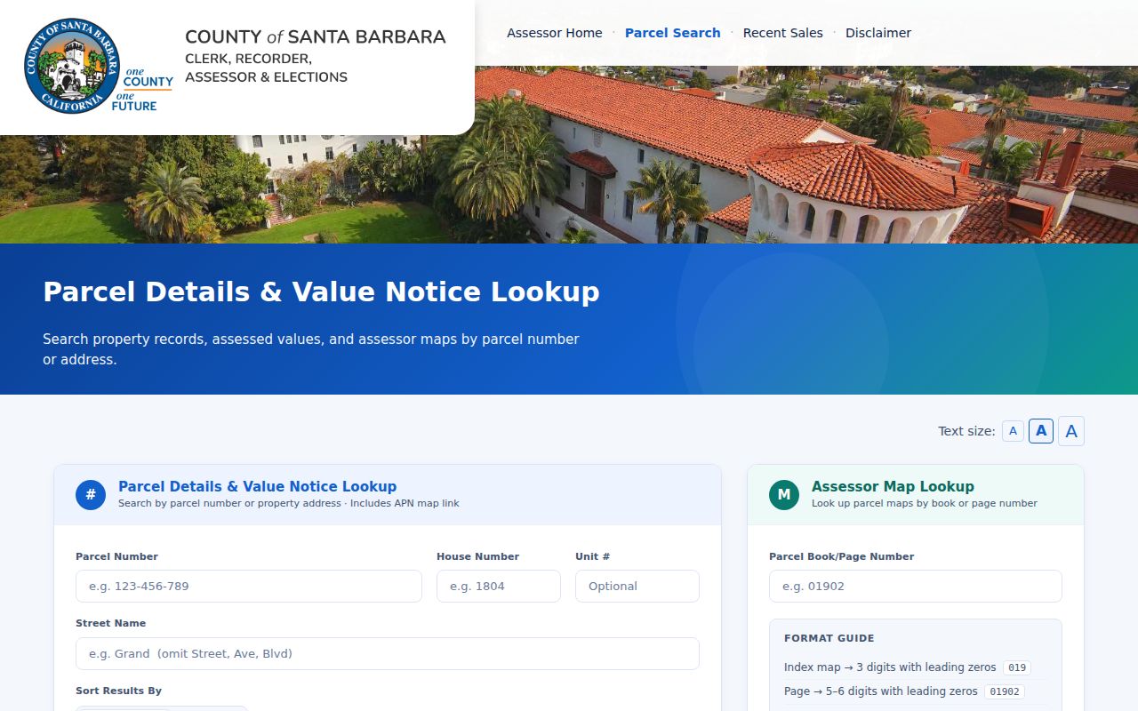 Lompoc people search using the assessor parcel and address lookup