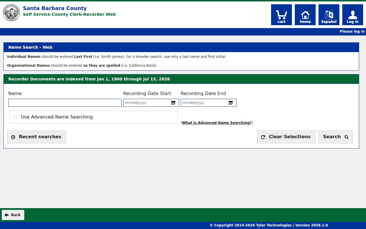 Lompoc public records official name search form